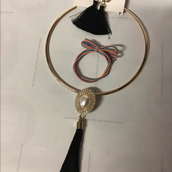 ❤️❤️3pcs Beautiful choker necklace pearl pendant drop - Picture 4 of 12